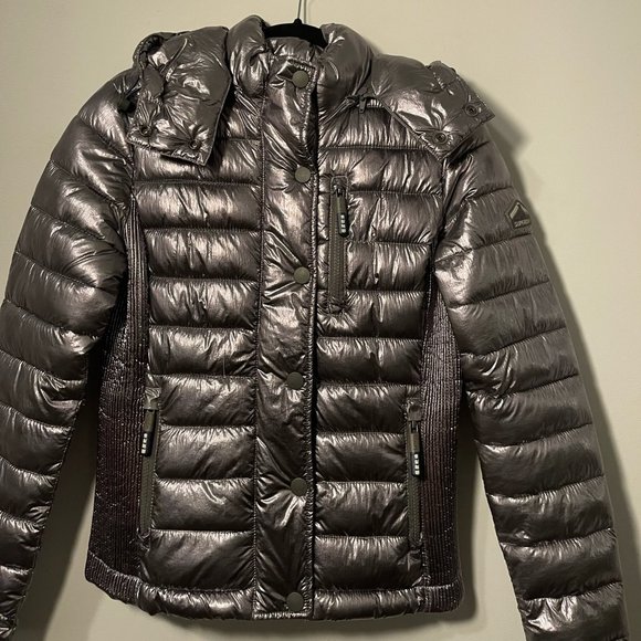 Super Dry Hooded Classic Puffer Jacket - Picture 2 of 16